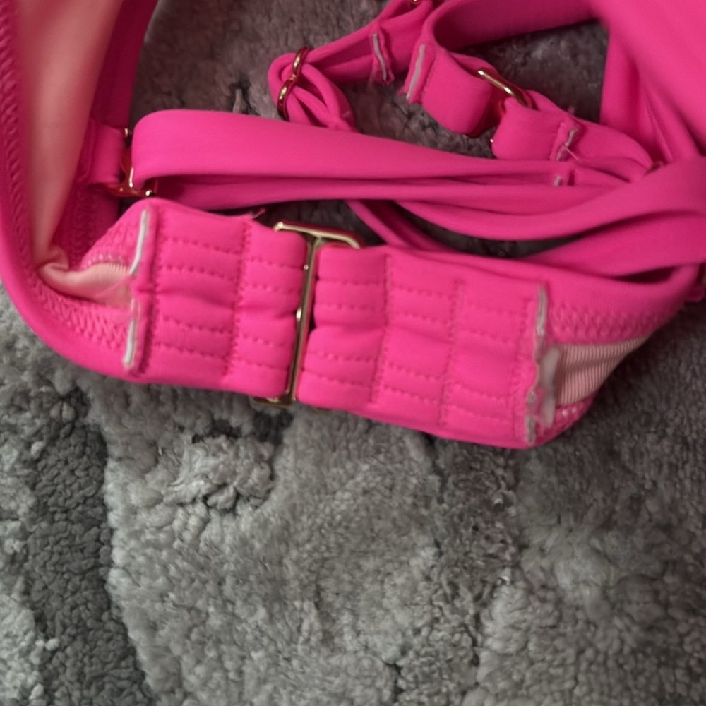 Victorias Secret push up Vibrant Pink Women's Bikini Set 34D / Medium - Picture 5 of 5